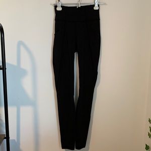 Black Lululemon Pocket Leggings